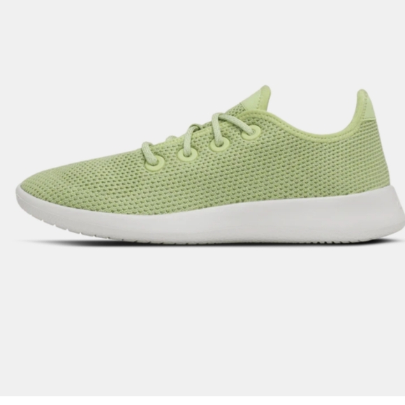 Allbirds Women’s Tree Runner Sneakers Forage green/blizzard Size 6 NWOB - Picture 1 of 9